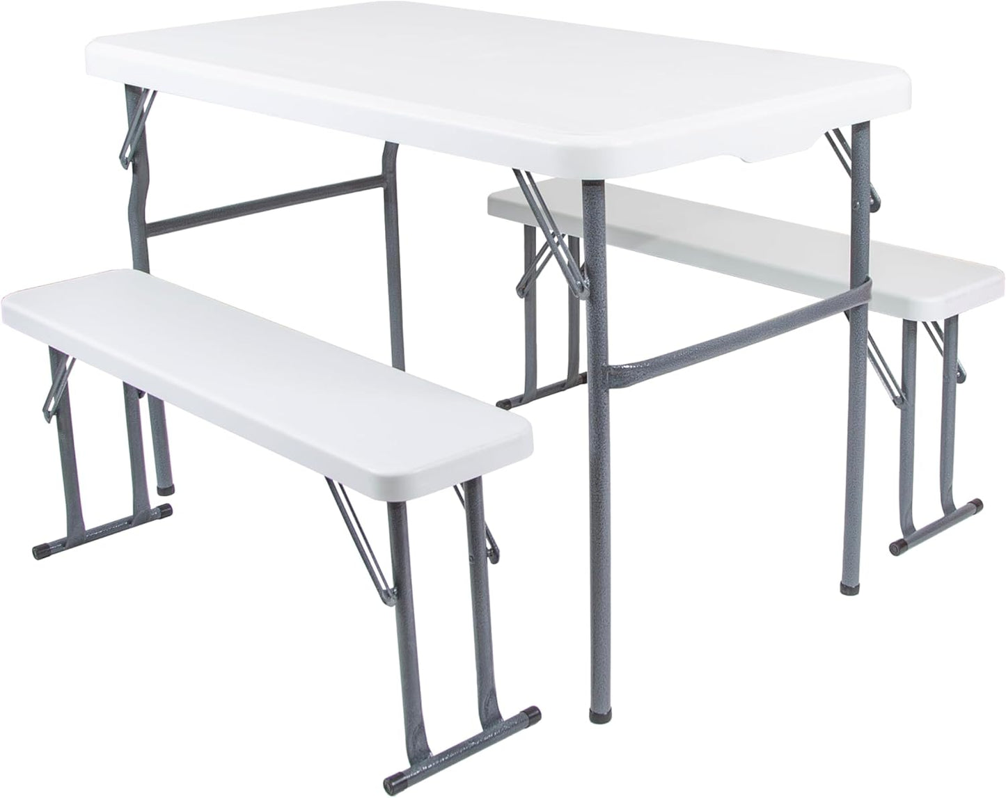 Stansport 616-100 Heavy-Duty Camp Table with Benches