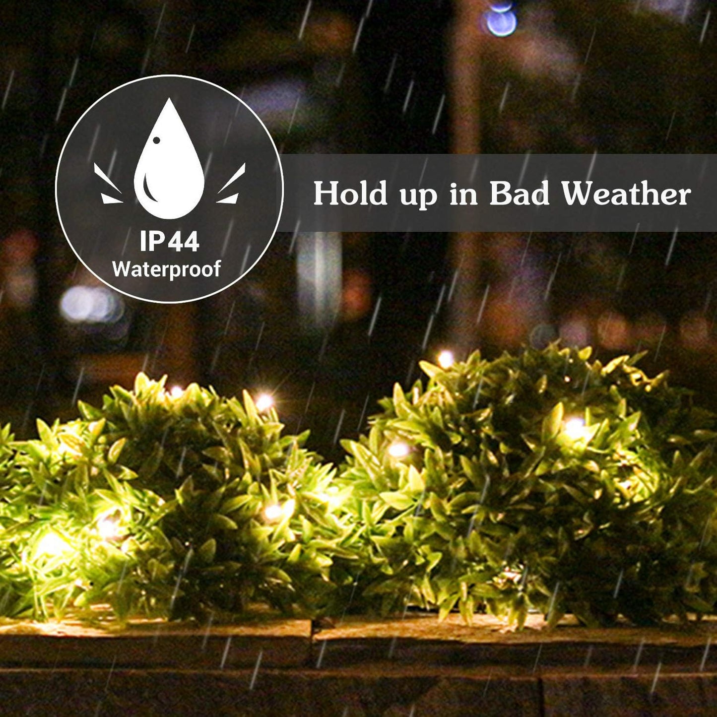 3 Pack Artificial Plant Hemisphere Grass Outdoor Fake Plants Plastic Plant with Solar Lights for Outdoor Garden Decoration-Green