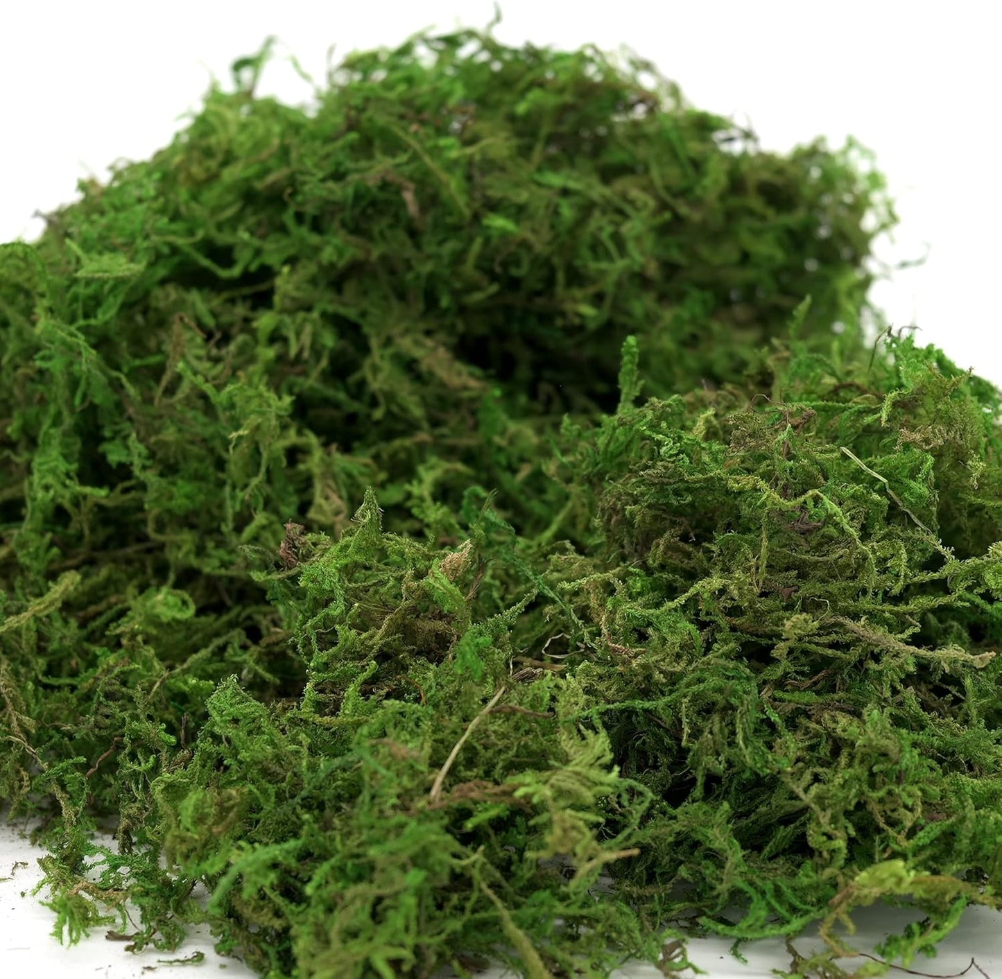Artificial Moss, 16OZ Fake Moss for Crafts, Decorative Centerpieces, Fairy Garden, Wedding Party Decor, Faux Potted Plants, 455gr (Fresh Green)