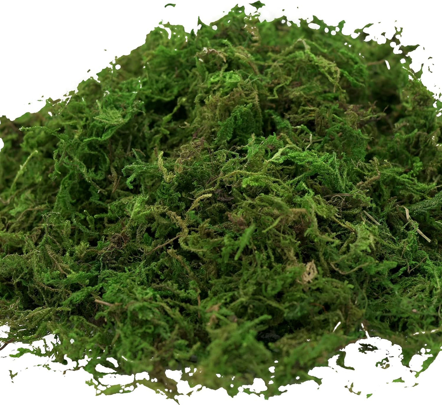 Artificial Moss, 16OZ Fake Moss for Crafts, Decorative Centerpieces, Fairy Garden, Wedding Party Decor, Faux Potted Plants, 455gr (Fresh Green)