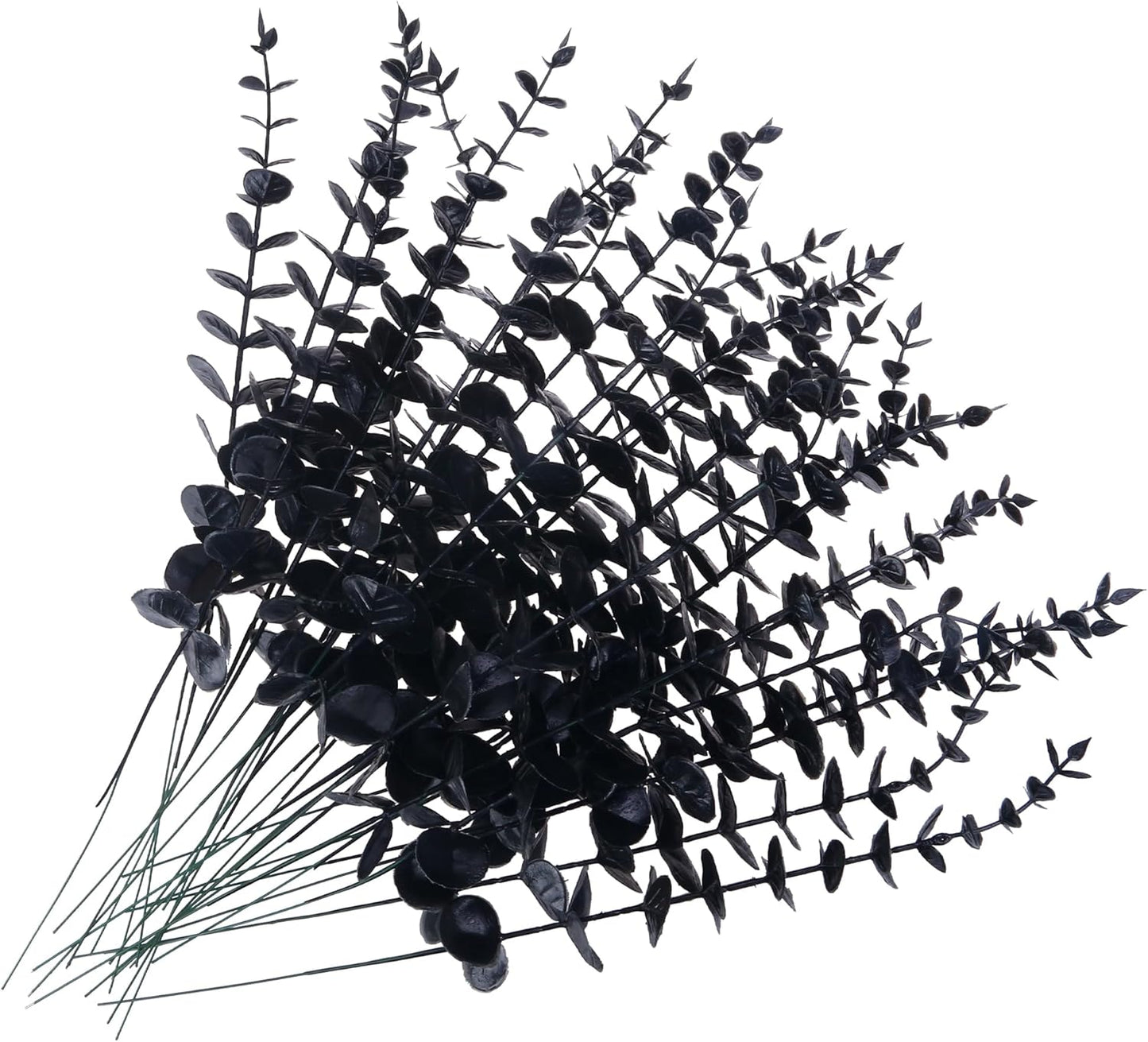 summer flower 10 Pack Artificial Boxwood Stems for Outdoors Unfading in The Sun Plastic Faux Plants Fake Foliage Shrubs Greenery for Garden Office Patio Wedding Farmhouse Indoor Decoration